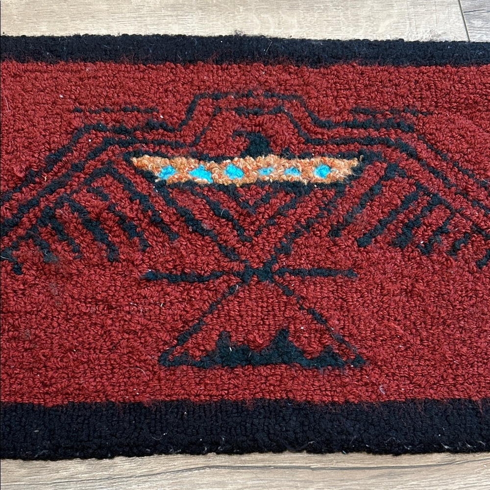Southwestern thunderbird Rug - Picture 2 of 2
